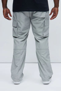 Pantalon de Sport respirant pour hommes de haute qualité Anti-rides Jogging pantalon de survêtement cheville fermeture éclair longues poches entraînement ample - Product Image 4