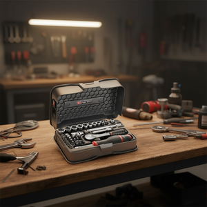 Juego de Herramientas Facom de 37 Piezas, Juego de Llaves de Tubo y Puntas de 6 Puntas de 1/4'' - Product Image 3