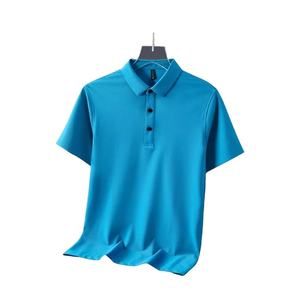 Camiseta de Trabajo Personalizada de Secado Rápido, Talla Grande, Lisa, de Seda de Hielo, con Logotipo Impreso, Publicitaria, para Camiseta Cultural, Deporte de Verano, Manga Corta - Product Image 1