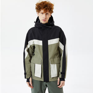 Veste de pluie design solide veste coupe-vent veste de printemps coupe-vent sport de haute qualité pour hommes - Product Image 4