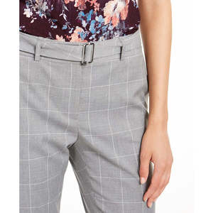 Pantaloni da Completo Stampati con Cintura per Donna Taglie Forti Calvin Klein, Grigio - Taglia 20W - Product Image 3