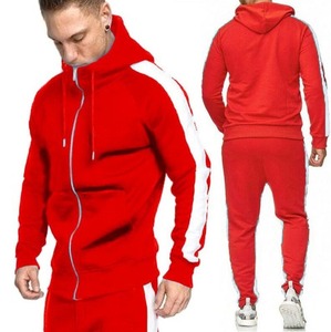 Service OEM Nouvelle Mode Vêtements de Sport pour Hommes Survêtement Solide Deux Pièces Survêtement de Sport pour Hommes avec Capuche à Vendre - Product Image 5