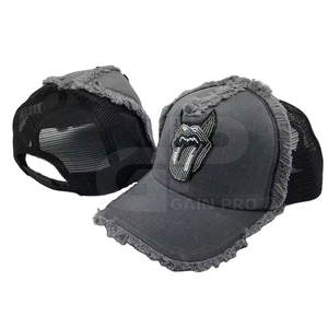 Chapeau de camionneur réglable à la mode avec dos en maille pour les voyages sportifs et le style de rue urbain Chapeau de camionneur de style rétro - Product Image 4