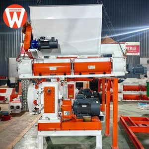 Nouveau moulin à granulés pour alimentation agricole automatique de 5 tonnes par heure presse à granulés pour alimentation animale de bétail état nouveau roulement de moteur - Product Image 1