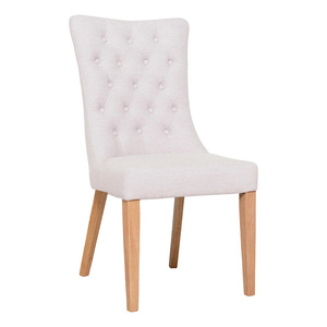 เก้าอี้รับประทานอาหารสไตล์นอร์ดิกหรูหราพร้อมกรอบไม้และเบาะนุ่มสำหรับการตกแต่งภายในห้องรับประทานอาหารที่เรียบง่ายทันสมัย - Product Image 1