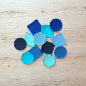 Wholesale Custom Print Logo Sublimation Blanks-Coasters Round-<b>Square</b> Colorful-Leather Sublimation-Coaster - Product Image 4