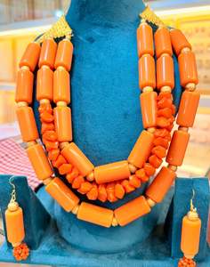 Conjunto de joyería de moda con cuentas africanas - Product Image 3