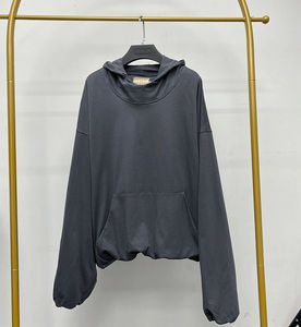 Nouveau Sweat à Capuche Unisexe Oversize Personnalisé 2026 en Coton Double Couche 420 GSM, Sans Cordon, Impression DTG OEM - Product Image 4