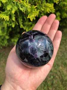 Esfera de Lapislázuli, Bola de Cristal Pulida, Hecha a Mano, Ecológica, Arte Feng Shui, Coleccionable, Decoración para el Hogar - Product Image 3