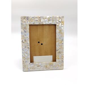 Cadre photo en nacre personnalisé fait à la main nouveauté pour décoration murale de chambre à coucher et de salon - Product Image 6