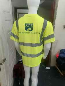2025 <b>High</b> Quality Breathable Safety Construction Uniform Customized Reflective Hi <b>Vis</b> <b>shirt</b> Work <b>t</b> <b>Shirt</b> Safety Security <b>shirt</b> - Product Image 3