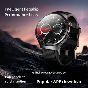 สมาร์ทวอทช์ Sower VP30 หน้าจอ Amoled 1.75 นิ้ว รองรับซิม 4G ตรวจวัดสุขภาพ กล้องถ่ายรูป รองรับ NFC ชำระเงิน นาฬิกาข้อมือสำหรับทุกเพศ - Product Image 2