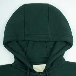 Sudadera con capucha con cremallera para hombre bordada personalizada de algodón 100%, estilo de calle para invierno, Material de lana térmica, sudaderas con capucha para hombre - Product Image 6