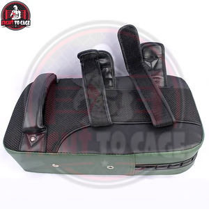 Green Black Leather PVC Boxing Kick <b>Shield</b> Premium Quality Impact Resistant Durable Boxing Target Martial Arts Training - Product Image 4