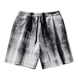 Heavyweight T Shirt and Shorts Set Summer Two Piece Outfit for <b>Men</b> Production Factory Screen Print Embroidery - Product Image 5