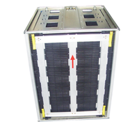 Support de stockage ESD sûr et conducteur en PP et aluminium pour magazines et cartes PCB avec fentes réglables GearTrack