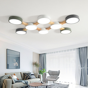 Modern <b>LED</b> Chandelier Cloud Shape Acrylic Metal Base Ra90 3500K Warm White AC Asian Design Large Size Bedroom <b>Surface</b> <b>Mounted</b> - Product Image 3