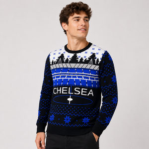 <span class=keywords><strong>Pull</strong></span> de Noël pour <span class=keywords><strong>homme</strong></span>, production originale de design personnalisé, fabrication exquise, <span class=keywords><strong>pull</strong></span> de football pour l'automne et l'hiver - Product Image 1