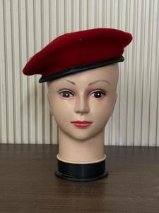 Outdoor Formal Unisex <b>Beret</b> Cap 100% <b>Wool</b> Custom Design for Sports Camping Cycling Jungle Activities All-Season Factory - Product Image 5