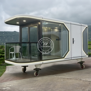 Capsule spatiale préfabriquée modulaire 2025, hôtel, maison, capsule spatiale, petites maisons mobiles intégrées - Product Image 6