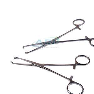 Instrumentos Quirúrgicos Duraderos de Acero Inoxidable, Pinzas Quirúrgicas Allis para Tejidos, para Hospitales, Clínicas y Uso Médico - Product Image 6