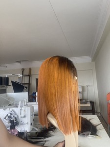 Vague transparente dentelle frontale perruque pour les femmes noires brut Vietnam 100% cheveux humains vierges Hd pleine dentelle avant perruque vendeur - Product Image 3