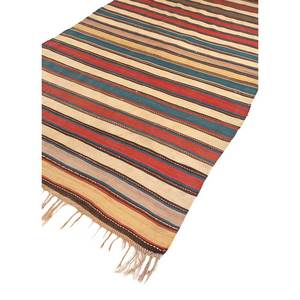 Alfombras de Lana a Rayas 3D Nayaab en Rojo y Naranja Paem-857 para Decoración de Sala de Estar, Alfombra de Yute - Product Image 2