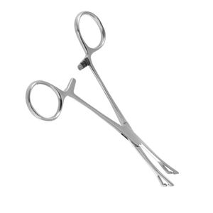 Pinzas de Acero Inoxidable Pennington con Punta Abierta para Perforaciones Corporales de MEDIHEAL SURGICAL CORPORATION, Alta Calidad, 16 cm, Clase I - Product Image 3