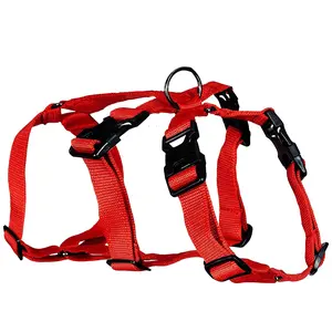 Kustom harness anjing tugas berat MEWAH DAN set tali dan kerah produsen tanpa tarik pengekang anjing taktis & set kalung anjing