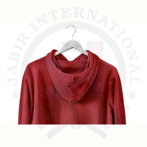 Parejas Oversize 100% Sudadera con capucha de algodón Drop Shoulder Pullover Street Wear Digital Rhinestone Winter Solid Hoodies - Product Image 6