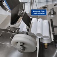Machine automatique de remplissage et de scellage de tubes de pommade pour crème, système de remplissage haute précision