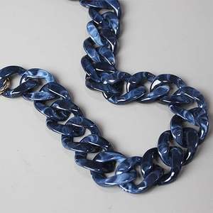 หูหิ้วกระเป๋าเรซิ่นทำมือแบบหนา  รักษ์โลก  ทันสมัย  สายสะพายใส  ดีไซน์สวยงาม  ศิลปะจากสตูดิโอ Artizon - Product Image 4