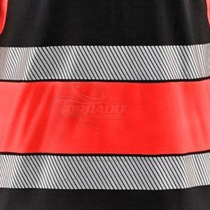T-shirt de sécurité élégant pour homme, manches courtes, 100% polyester, séchage rapide, respirant, impression de logo personnalisée, meilleur prix - Product Image 6