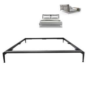 Vangeni-Marco de la cama italiana de gama alta <span class=keywords><strong>Flex</strong></span> From Bed Base Modern Queen Size Aluminio Pata de la cama - Product Image 4