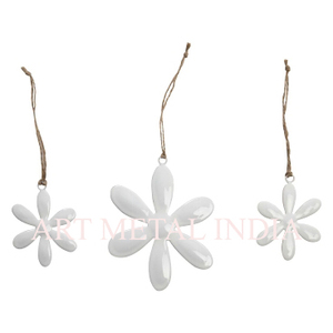 Pâques haute qualité fait à la main ornement de noël coeur décoration métal ornement pendentif décor à la maison - Product Image 3