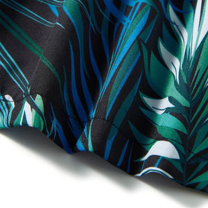 Casual Beach Outfits for Men Customizable Summer Set with <b>Short</b> Sleeve Shirts and <b>Shorts</b> Plus Size <b>Swimsuits</b> - Product Image 3