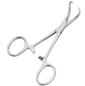 คีมผ้าเช็ดตัวหลังผ่าตัดสแตนเลสแบบแมนนวลเครื่องมือผ่าตัดพื้นฐานของเครื่องมือผ่าตัด - Product Image 4