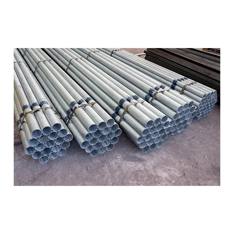 Revendedor Reputado Venda Hot Dip Galvanizado Tubo De Aço Redondo 65 NB-3.60MM Tubo De Aço Pré Galvanizado Tubo Galvanizado para Venda