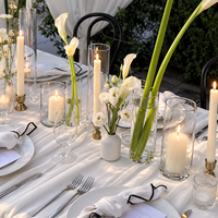 Décorations de table de mariage personnalisées de haute qualité, centres de table floraux, draperies en tissu, décorations de mariage
