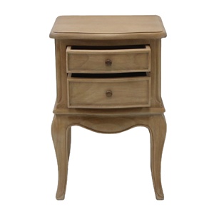 Chevet Anastasia à 2 tiroirs, style moderne, de la collection chambre à coucher, pour la maison et l'hôtellerie, en bois. - Product Image 4