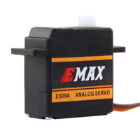 Servo de drone EMAX ES09A, servo analogique à engrenage métallique, pièces de drone en PVC