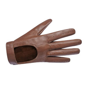 Gants de conduite en cuir de vachette personnalisés de haute qualité, doux, pour la saison hivernale, avec fonction tactile pour une utilisation en extérieur - Product Image 3