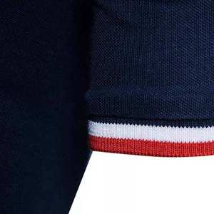 Camiseta personalizada de poliéster y algodón para hombre, Polo con diseño de uniforme de oficina, alta calidad, estampado de Golf - Product Image 3