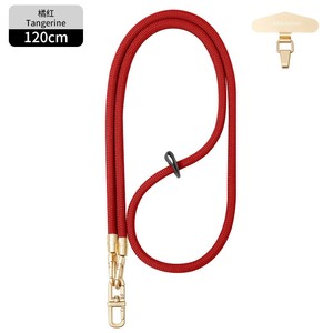 Cordon de téléphone réglable en polyester tressé, anti-chute, tendance, 160 cm, pour smartphones - Product Image 4
