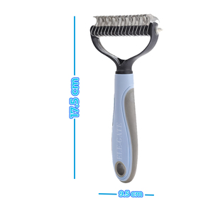 Práctico Cepillo para Mascotas, Peines Personalizables de ABS y Acero Inoxidable para Eliminar el Pelo, Material PP, Fuente de Alimentación por Carga - Product Image 4