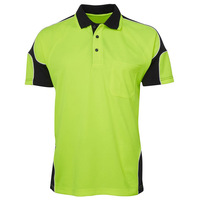 Hi Vis Workwear Camiseta de construcción reflectante de manga larga Transpirable Impermeable Excelente visibilidad Hi Vis Camisa de trabajo de seguridad
