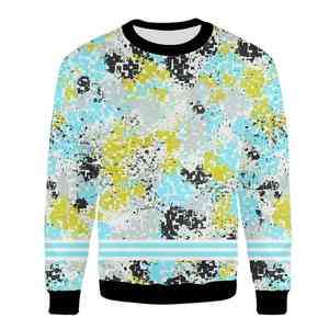 Sweat-shirt de sublimation pour hommes de grande valeur sweat à capuche robuste prix de gros sweat-shirt en polyester à col rond en polaire pour hommes - Product Image 3