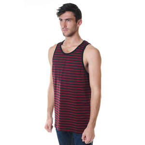 เสื้อกล้ามโพลีเอสเตอร์ของผู้ชายเสื้อกล้ามสำหรับใส่เล่นกีฬาฟิตเนสแห้งเร็วแบบปรับแต่งได้ - Product Image 6