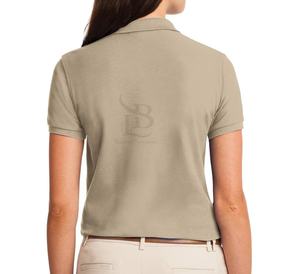 Polos de algodón ajustados para mujer, ropa de Golf, camisas de Golf en blanco, camisa deportiva para mujer con logotipo personalizado, venta al por mayor - Product Image 3