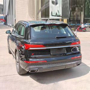 Runde nouveautés Q7 Kit de carrosserie pour 2024-2025 <span class=keywords><strong>Audi</strong></span> Q7 mise à niveau Rspider Style Kit de carrosserie en Fiber de carbone sec lèvre avant aile supérieure Tuyere - Product Image 5